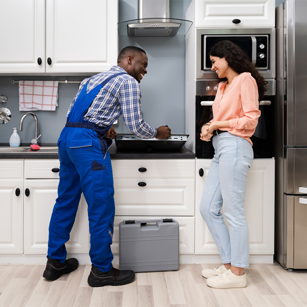 how long does it typically take to complete cooktop repair services in Fidelis